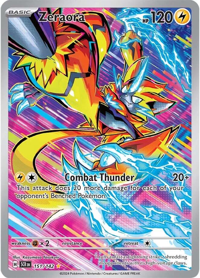 Zeraora (151/142) [Scarlet & Violet: Stellar Crown] - Pokémon - Card Brawlers | Quebec | Canada |