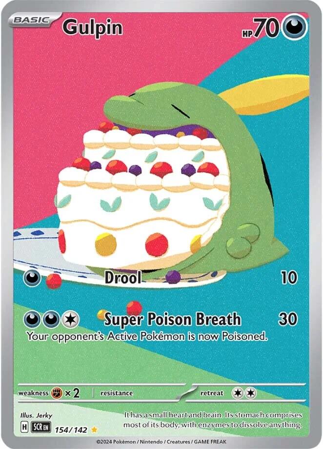 Gulpin (154/142) [Scarlet & Violet: Stellar Crown] - Pokémon - Card Brawlers | Quebec | Canada |