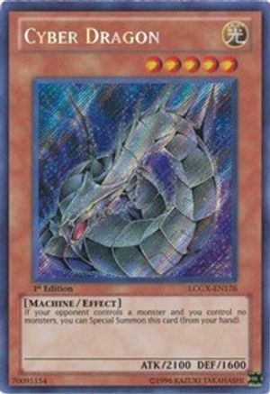 Cyber Dragon (Alternate Art) [LCGX-EN176] Secret Rare - Yu-Gi-Oh! - Card Brawlers | Quebec | Canada |