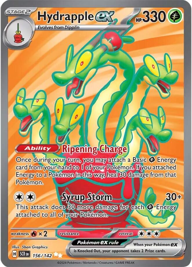Hydrapple ex (156/142) [Scarlet & Violet: Stellar Crown] - Pokémon - Card Brawlers | Quebec | Canada |