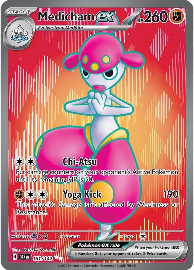 Medicham ex (161/142) [Scarlet & Violet: Stellar Crown] - Pokémon - Card Brawlers | Quebec | Canada |