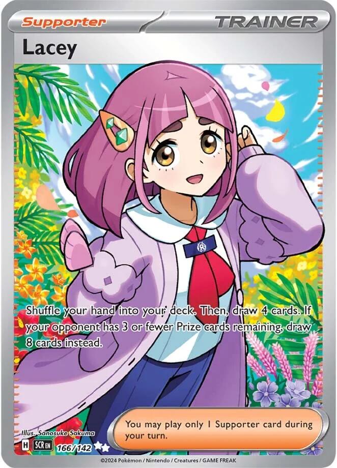 Lacey (166/142) [Scarlet & Violet: Stellar Crown] - Pokémon - Card Brawlers | Quebec | Canada |