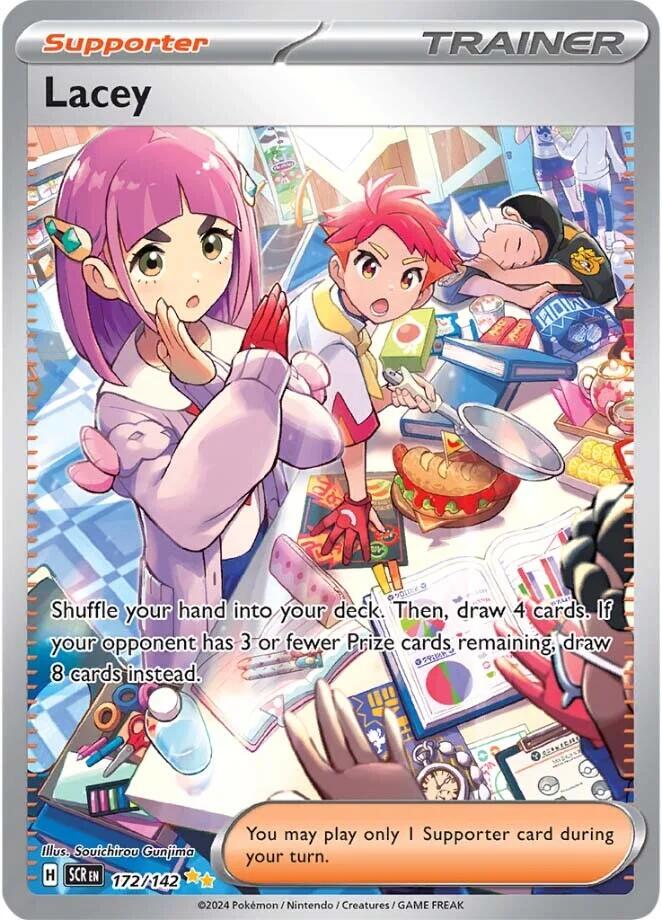 Lacey (172/142) [Scarlet & Violet: Stellar Crown] - Pokémon - Card Brawlers | Quebec | Canada |