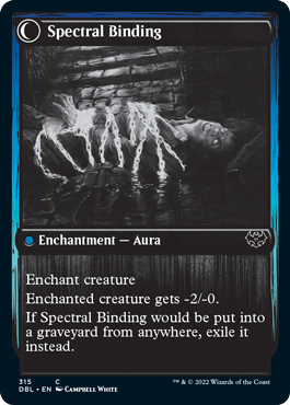 Binding Geist // Spectral Binding [Innistrad: Double Feature] - Magic: The Gathering - Card Brawlers | Quebec | Canada |