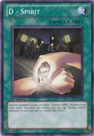 D - Spirit [LCGX-EN142] Common - Yu-Gi-Oh! - Card Brawlers | Quebec | Canada |