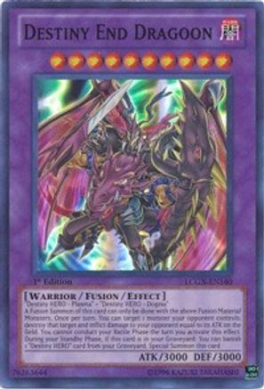 Destiny End Dragoon [LCGX-EN140] Super Rare - Yu-Gi-Oh! - Card Brawlers | Quebec | Canada |