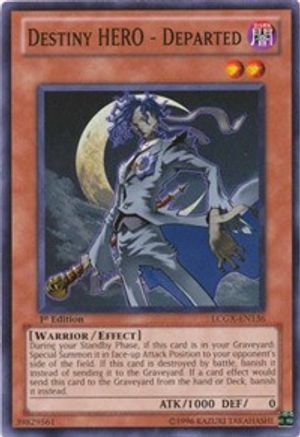 Destiny HERO - Departed [LCGX-EN136] Common - Yu-Gi-Oh! - Card Brawlers | Quebec | Canada |