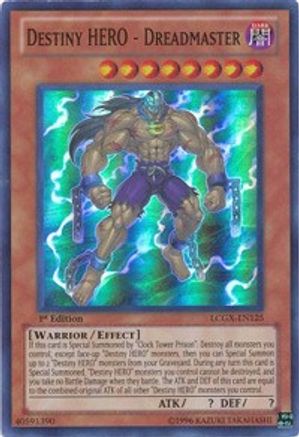 Destiny HERO - Dreadmaster [LCGX-EN125] Super Rare - Yu-Gi-Oh! - Card Brawlers | Quebec | Canada |