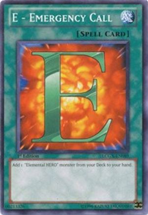 E - Emergency Call [LCGX-EN089] Common - Yu-Gi-Oh! - Card Brawlers | Quebec | Canada |