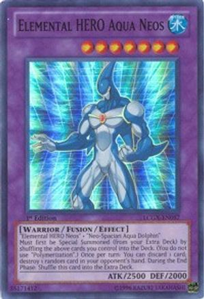 Elemental HERO Aqua Neos [LCGX-EN057] Super Rare - Yu-Gi-Oh! - Card Brawlers | Quebec | Canada |