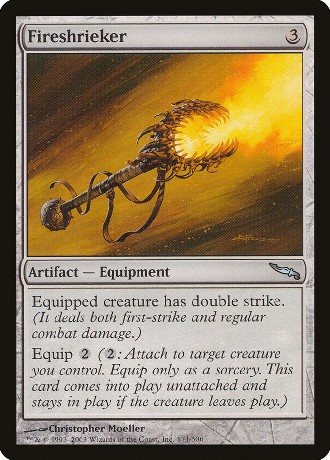 Fireshrieker [Mirrodin] - Magic: The Gathering - Card Brawlers | Quebec | Canada |