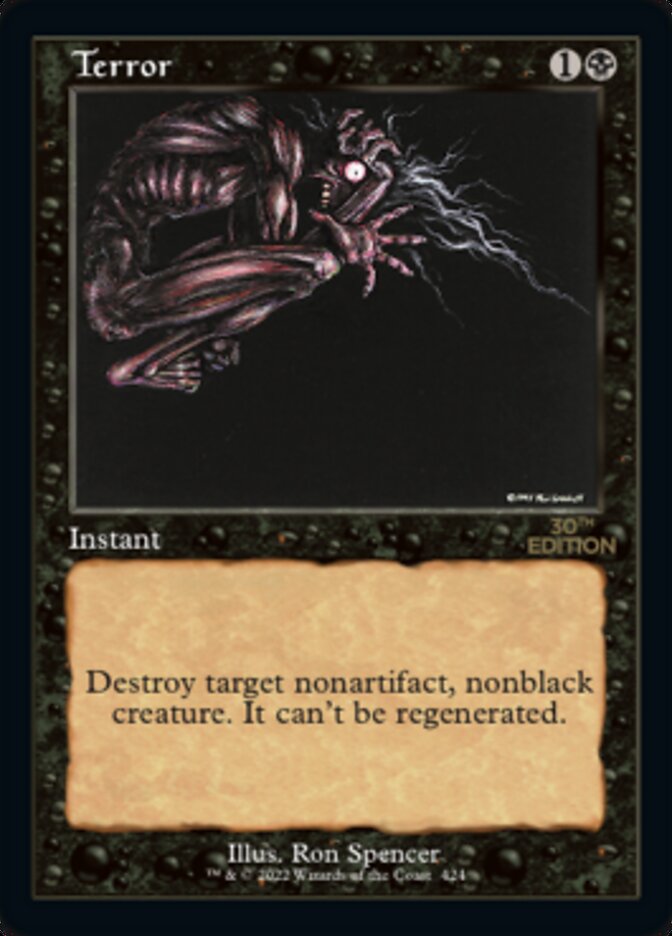 Terror (Retro) [30th Anniversary Edition] - Magic: The Gathering - Card Brawlers | Quebec | Canada |