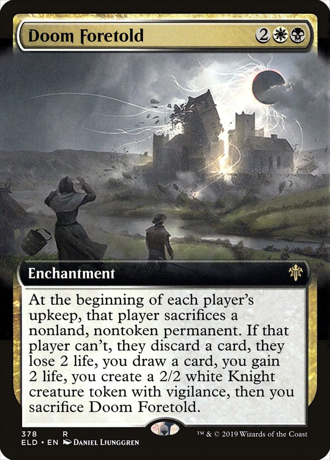Doom Foretold (Extended Art) [Throne of Eldraine] - Magic: The Gathering - Card Brawlers | Quebec | Canada |