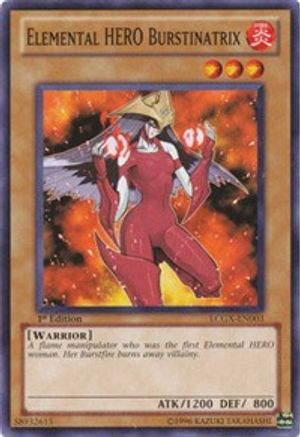 Elemental HERO Burstinatrix [LCGX-EN003] Common - Yu-Gi-Oh! - Card Brawlers | Quebec | Canada |