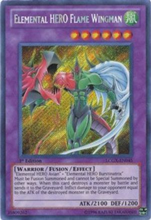 Elemental HERO Flame Wingman [LCGX-EN045] Secret Rare - Yu-Gi-Oh! - Card Brawlers | Quebec | Canada |