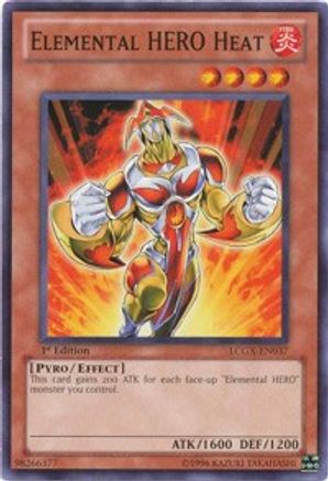 Elemental HERO Heat [LCGX-EN037] Common - Yu-Gi-Oh! - Card Brawlers | Quebec | Canada |