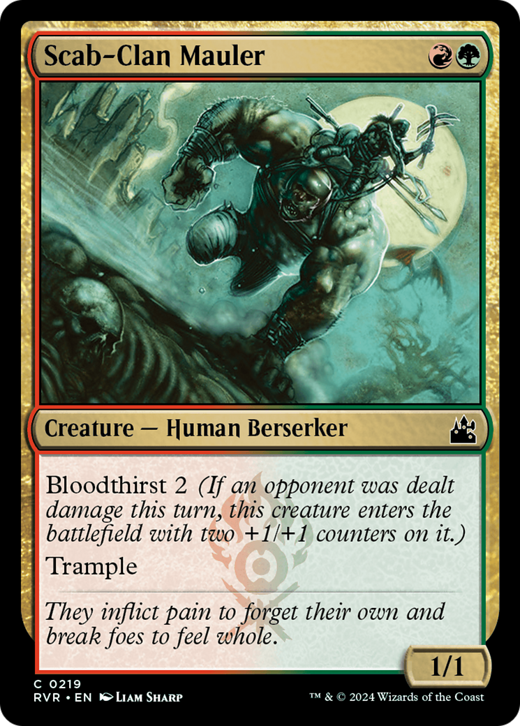 Scab-Clan Mauler [Ravnica Remastered] - Magic: The Gathering - Card Brawlers | Quebec | Canada |