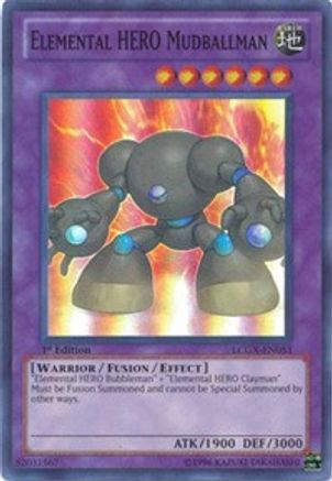 Elemental HERO Mudballman [LCGX-EN053] Super Rare - Yu-Gi-Oh! - Card Brawlers | Quebec | Canada |