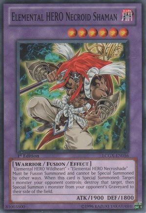 Elemental HERO Necroid Shaman [LCGX-EN056] Common - Yu-Gi-Oh! - Card Brawlers | Quebec | Canada |