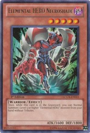 Elemental HERO Necroshade [LCGX-EN015] Rare - Yu-Gi-Oh! - Card Brawlers | Quebec | Canada |
