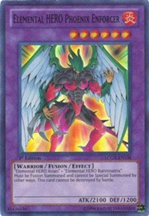 Elemental HERO Phoenix Enforcer [LCGX-EN138] Super Rare - Yu-Gi-Oh! - Card Brawlers | Quebec | Canada |