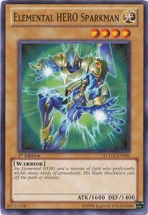 Elemental HERO Sparkman [LCGX-EN006] Common - Yu-Gi-Oh! - Card Brawlers | Quebec | Canada |