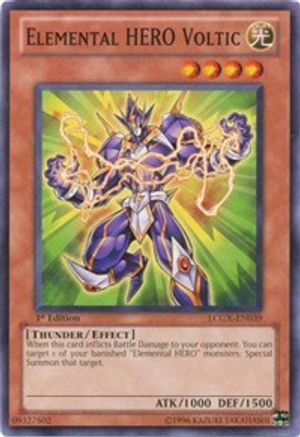 Elemental HERO Voltic [LCGX-EN039] Common - Yu-Gi-Oh! - Card Brawlers | Quebec | Canada |