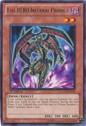 Evil HERO Infernal Prodigy [LCGX-EN031] Rare - Yu-Gi-Oh! - Card Brawlers | Quebec | Canada |