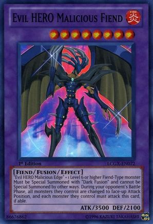 Evil HERO Malicious Fiend [LCGX-EN072] Super Rare - Yu-Gi-Oh! - Card Brawlers | Quebec | Canada |