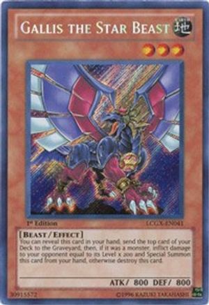 Gallis the Star Beast [LCGX-EN041] Secret Rare - Yu-Gi-Oh! - Card Brawlers | Quebec | Canada |
