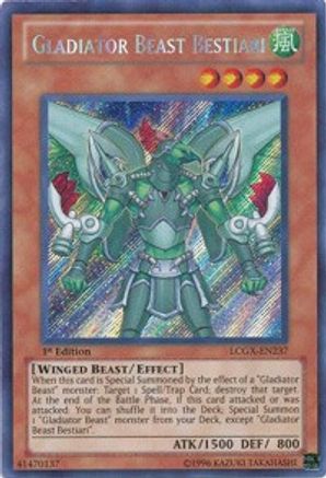 Gladiator Beast Bestiari [LCGX-EN237] Secret Rare - Yu-Gi-Oh! - Card Brawlers | Quebec | Canada |