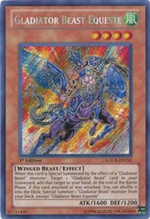 Gladiator Beast Equeste [LCGX-EN251] Secret Rare - Yu-Gi-Oh! - Card Brawlers | Quebec | Canada |