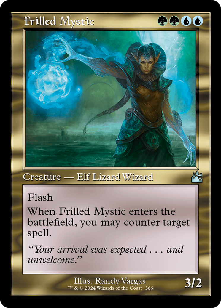 Frilled Mystic (Retro Frame) [Ravnica Remastered] - Magic: The Gathering - Card Brawlers | Quebec | Canada |