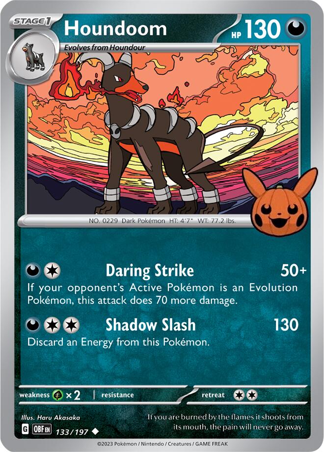 Houndoom (133/197) [Trick or Trade 2024] - Pokémon - Card Brawlers | Quebec | Canada |