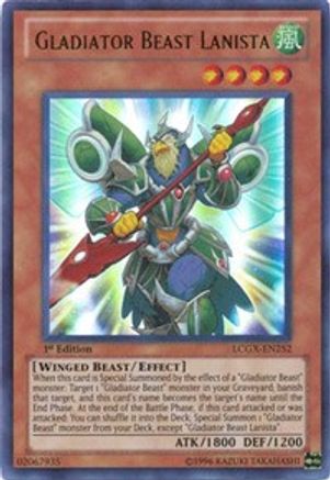 Gladiator Beast Lanista [LCGX-EN252] Ultra Rare - Yu-Gi-Oh! - Card Brawlers | Quebec | Canada |