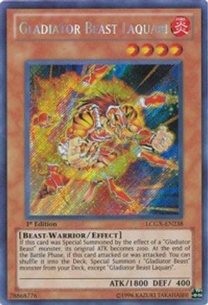 Gladiator Beast Laquari [LCGX-EN238] Secret Rare - Yu-Gi-Oh! - Card Brawlers | Quebec | Canada |