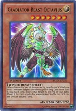 Gladiator Beast Octavius [LCGX-EN235] Ultra Rare - Yu-Gi-Oh! - Card Brawlers | Quebec | Canada |