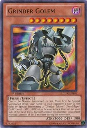 Grinder Golem [LCGX-EN196] Common - Yu-Gi-Oh! - Card Brawlers | Quebec | Canada |