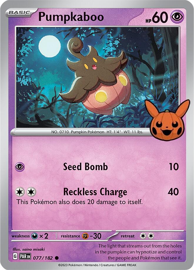 Pumpkaboo (077/182) [Trick or Trade 2024] - Pokémon - Card Brawlers | Quebec | Canada |