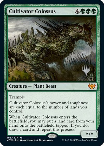 Cultivator Colossus (Promo Pack) [Innistrad: Crimson Vow Promos] - Magic: The Gathering - Card Brawlers | Quebec | Canada |