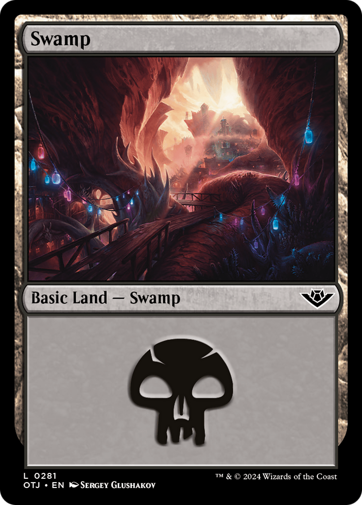 Swamp (0281) [Outlaws of Thunder Junction] - Magic: The Gathering - Card Brawlers | Quebec | Canada |
