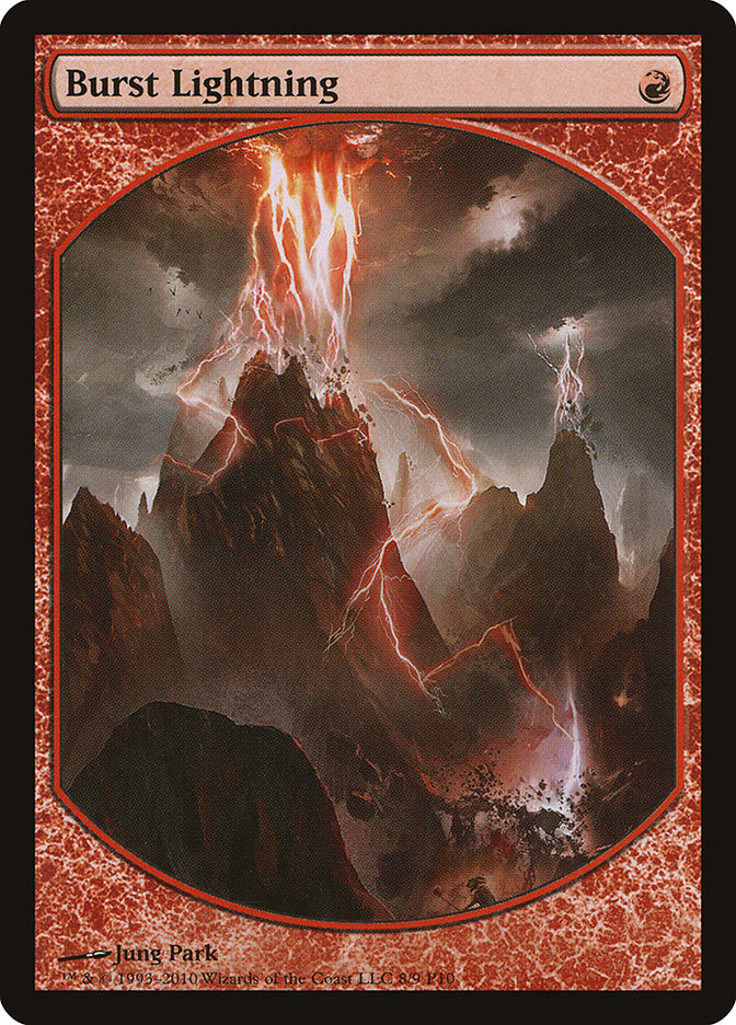 Burst Lightning [Magic Player Rewards 2010] - Magic: The Gathering - Card Brawlers | Quebec | Canada |
