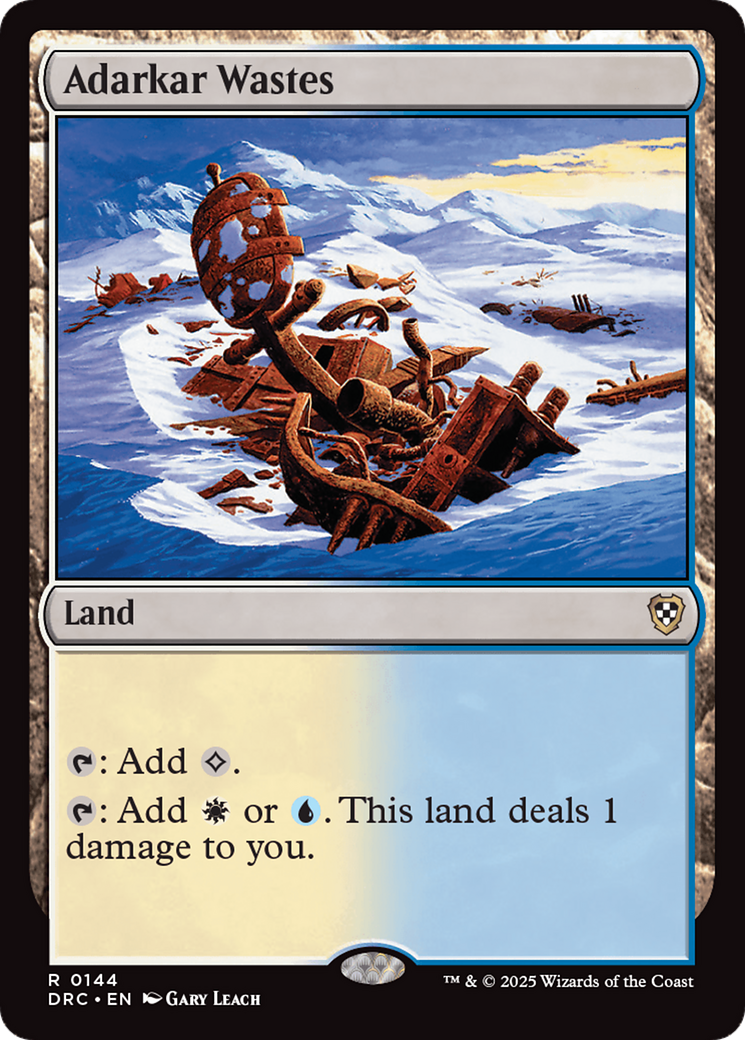 Adarkar Wastes [Aetherdrift Commander] - Magic: The Gathering - Card Brawlers | Quebec | Canada |