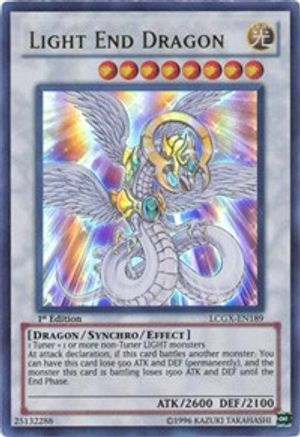 Light End Dragon [LCGX-EN189] Ultra Rare