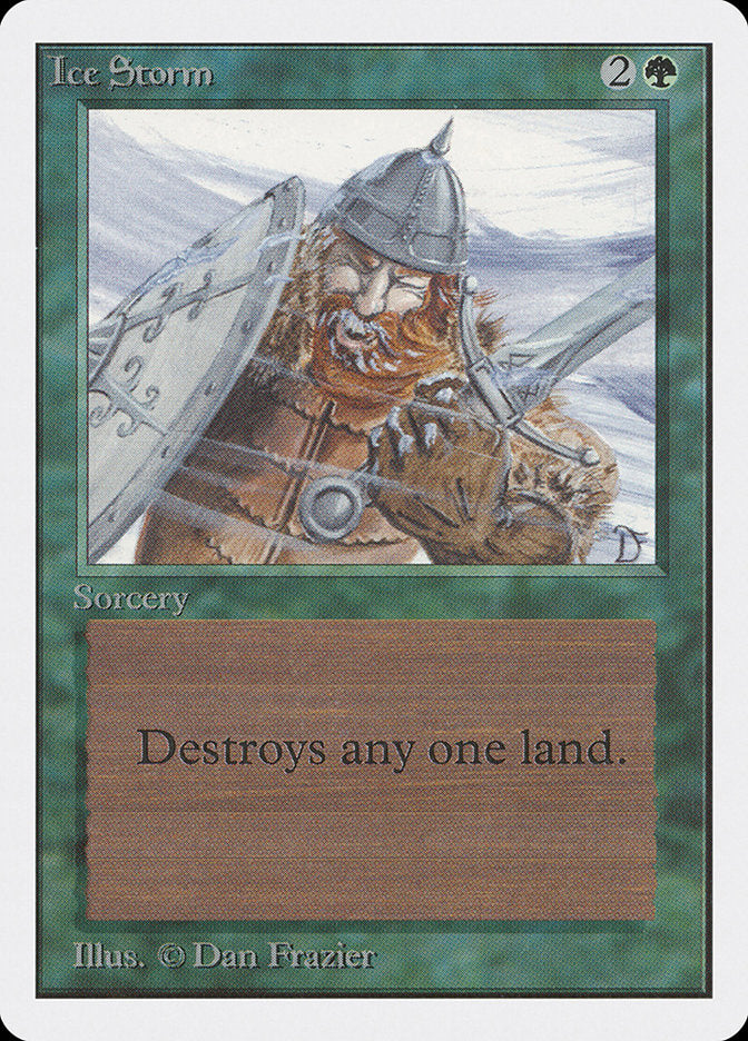 Ice Storm [Unlimited Edition] - Magic: The Gathering - Card Brawlers | Quebec | Canada |