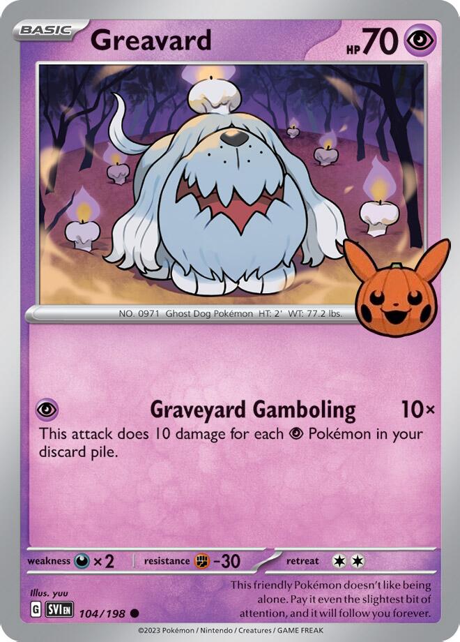 Greavard (042/091) [Trick or Trade 2024] - Pokémon - Card Brawlers | Quebec | Canada |