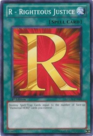 R - Righteous Justice [LCGX-EN090] Common - Yu-Gi-Oh! - Card Brawlers | Quebec | Canada |