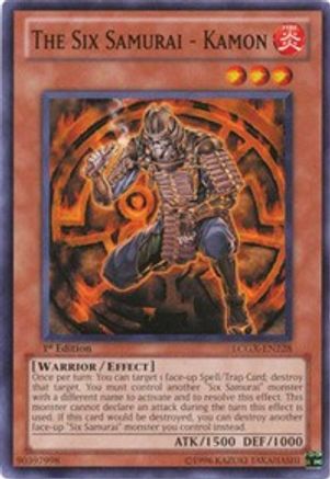 The Six Samurai - Kamon [LCGX-EN228] Common - Yu-Gi-Oh! - Card Brawlers | Quebec | Canada |