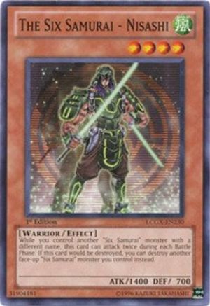 The Six Samurai - Nisashi [LCGX-EN230] Common - Yu-Gi-Oh! - Card Brawlers | Quebec | Canada |