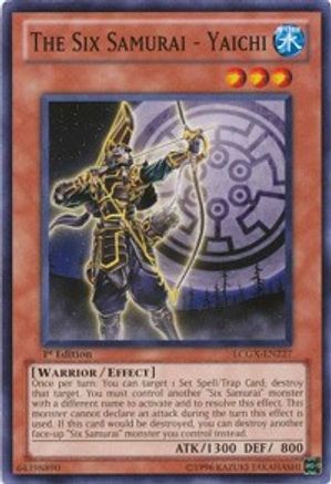 The Six Samurai - Yaichi [LCGX-EN227] Common - Yu-Gi-Oh! - Card Brawlers | Quebec | Canada |